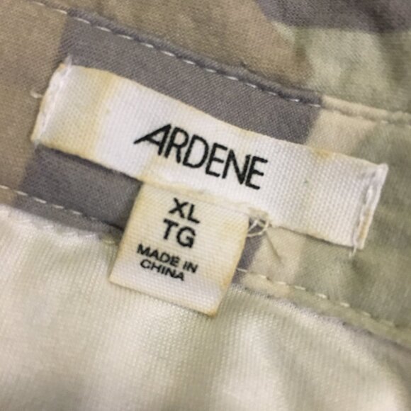 Retro 90s Tank Girl Pale Camo Soft Button Up Shirt - Picture 8 of 15